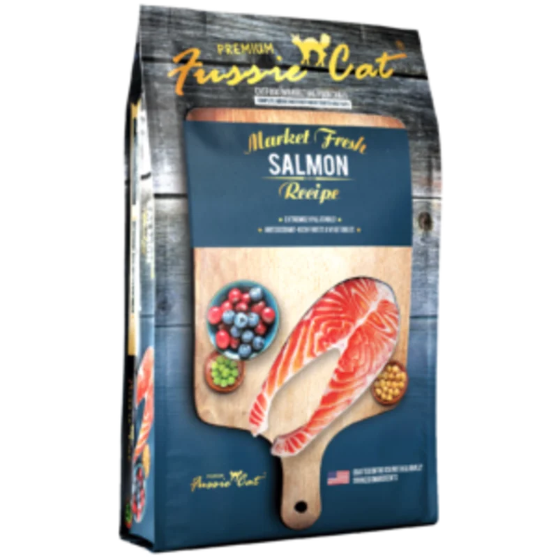 Fussie Cat Market Fresh - Salmon Dry Cat Food