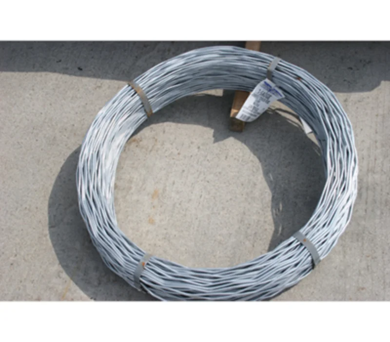 Galvanized Crimped Tension Wire - 1000' Per Roll / 7 Gauge