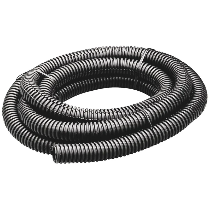 Gardner Bender 1/2 In. Dia. x 7 Ft. L. Polyethylene Black Split Flex Tubing