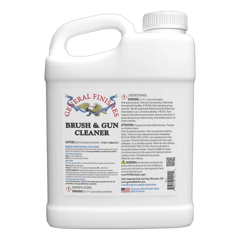 General Finishes Brush & Spray Gun Cleaner - 1 Gallon