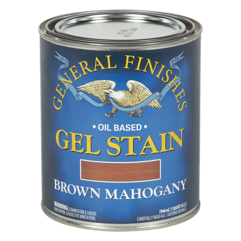 General Finishes Gel Stains - Quart American Oak