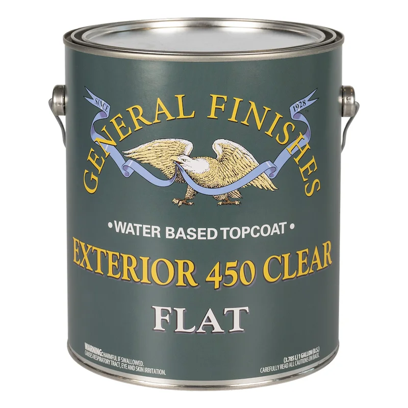 General Finishes Water-Based Exterior 450 Topcoats - Gallon