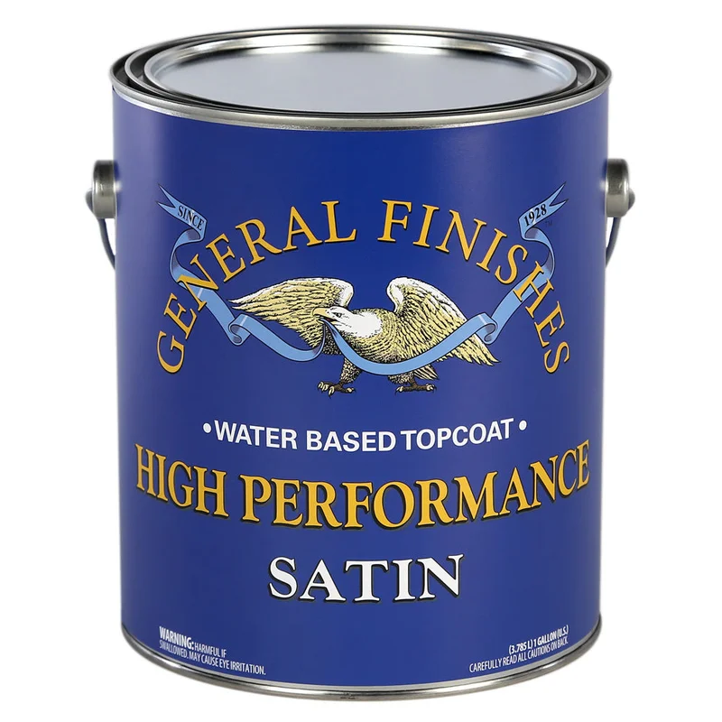 General Finishes Water-Based High Performance Topcoats - Gallon