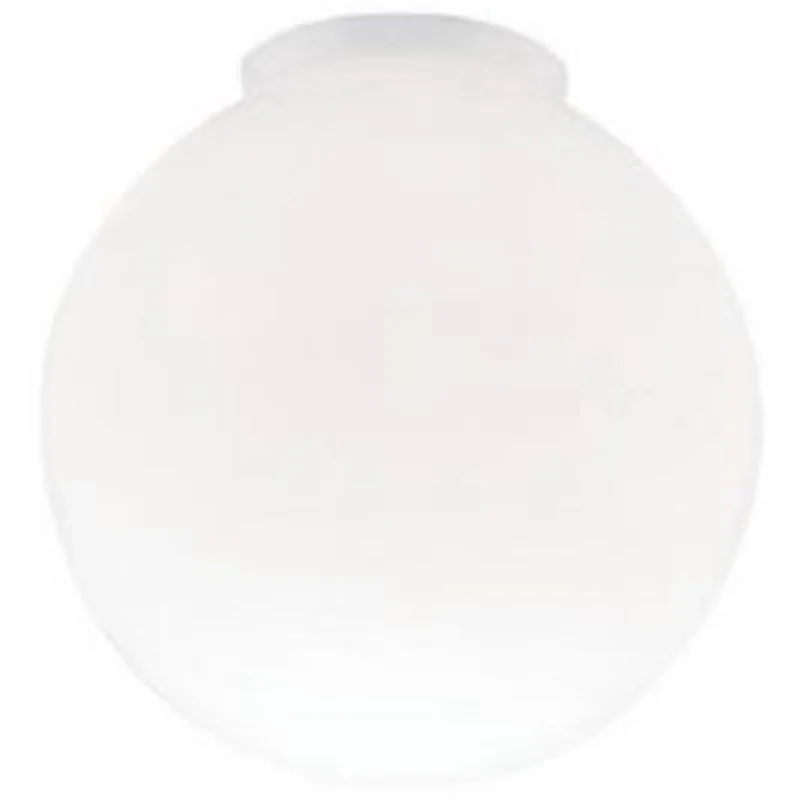 Gloss White Ball Globe, 6-In.