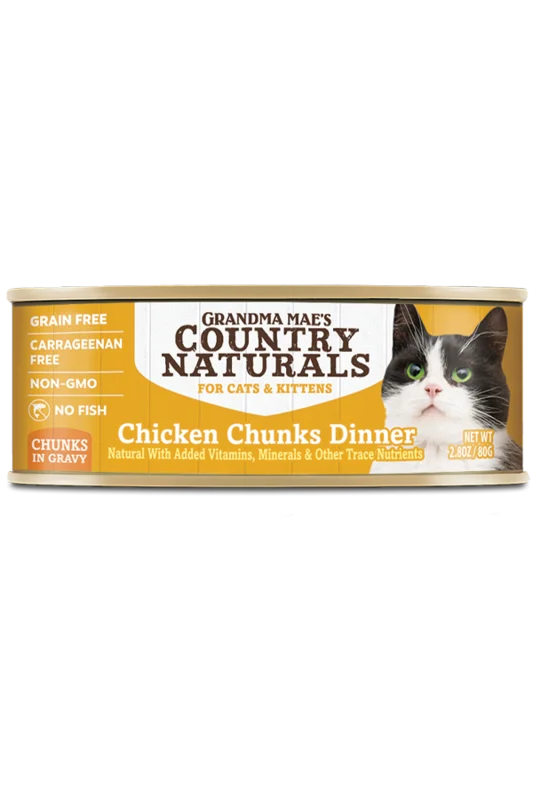Grandma Mae's Country Naturals Chicken Chunks in Gravy