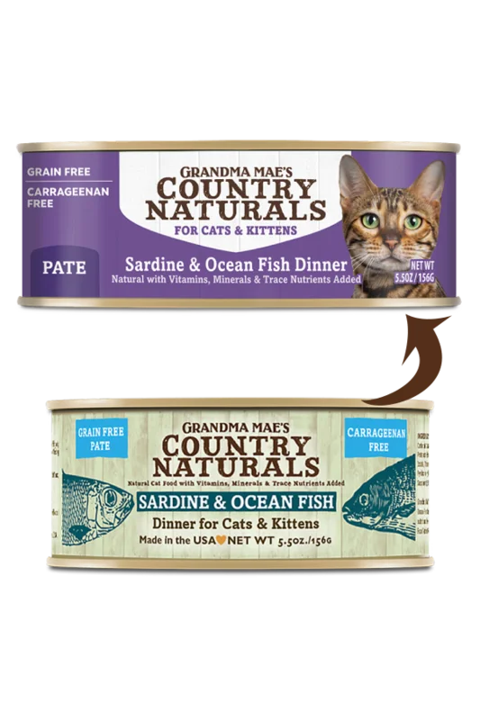 Grandma Mae's Country Naturals Sardine & Ocean Fish Dinner