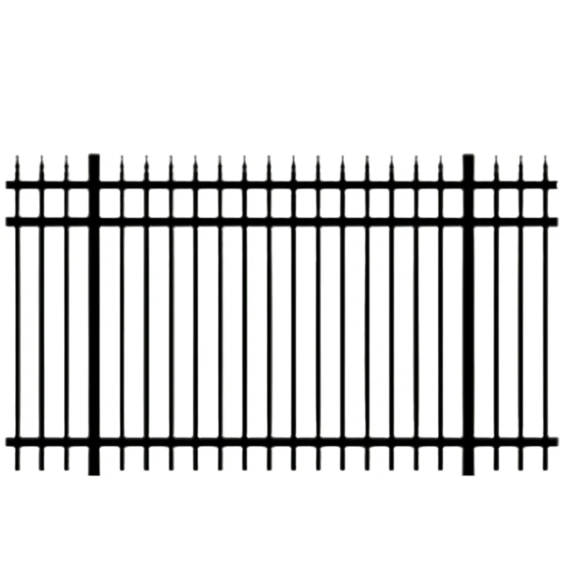 Great Dane Residential Aluminum Fence Panel Black