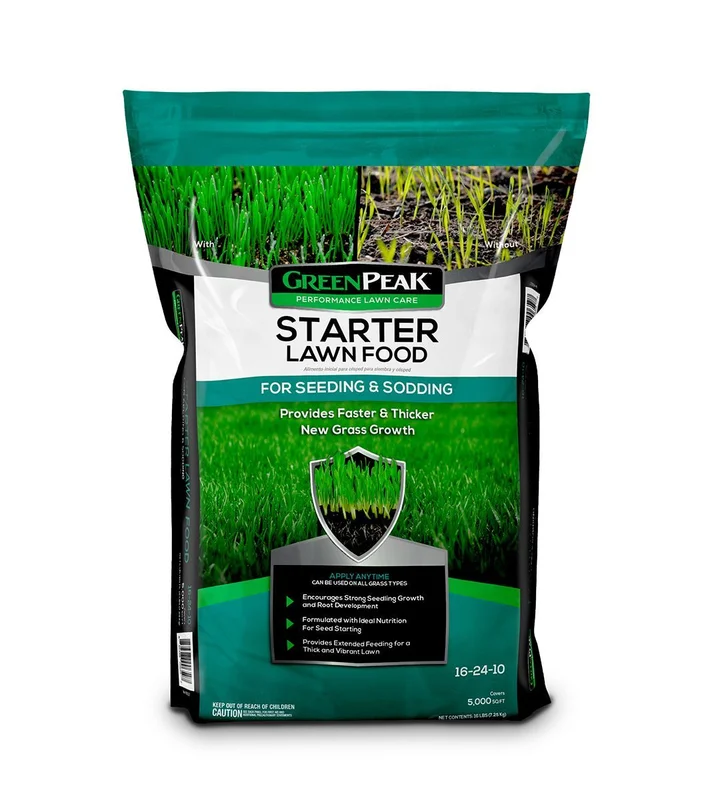 GreenPeak Starter Lawn Food 16-24-10 Fertilizer