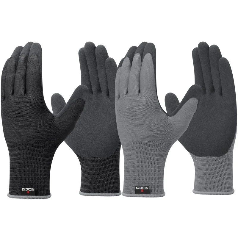 GripFit+ Comfortable Gardening Gloves for Men - 180 PACK