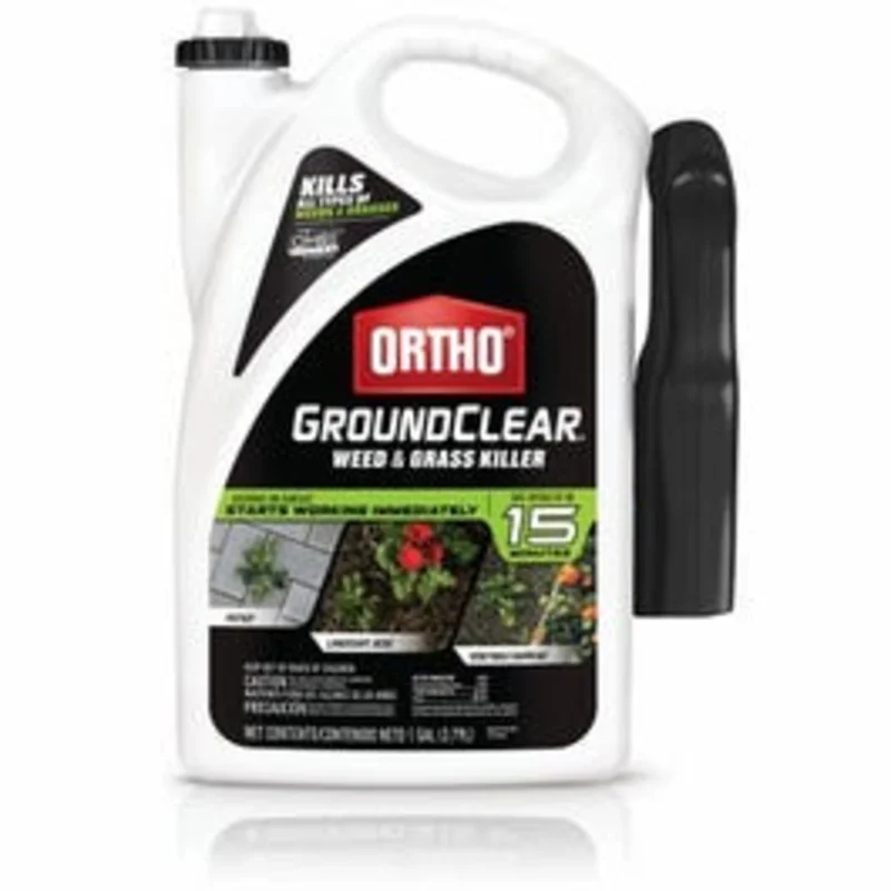 GroundClear Weed & Grass Killer, Ready-to-Use, 1-Gallon