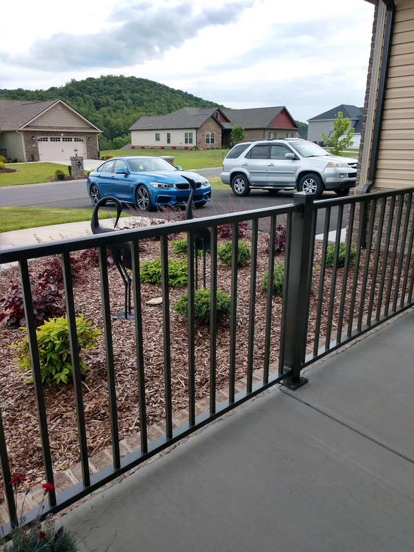 Handrail Aluminum Panels Black