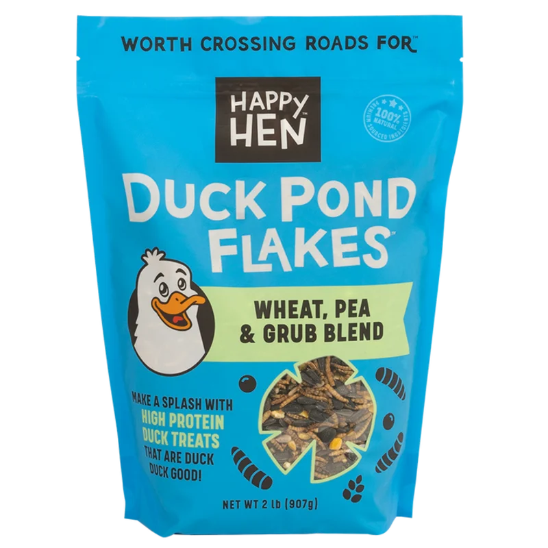 Happy Hen Duck Pond Flakes New