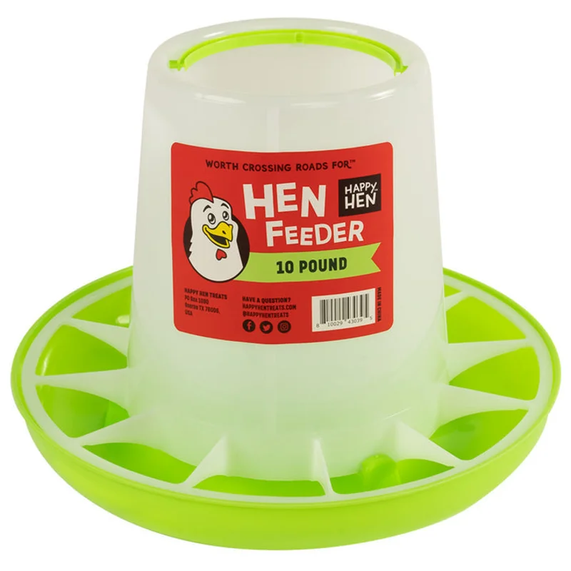 Happy Hen Treats Hen Feeder Green