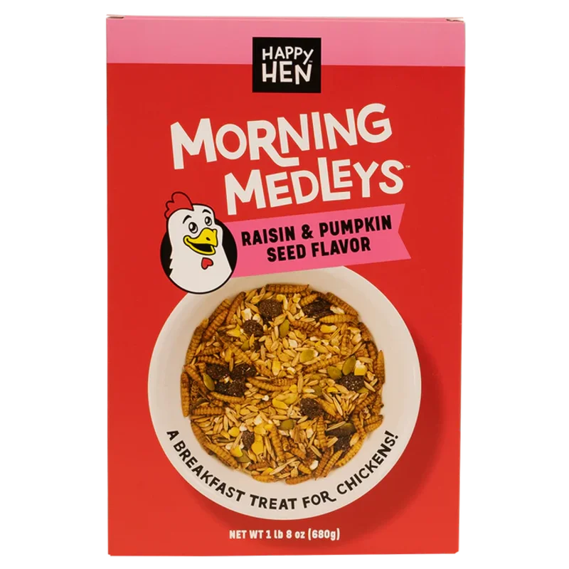 Happy Hen Treats Morning Medleys NEW Chicken Treats