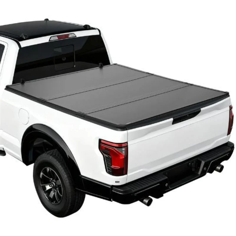 Hard Tri-Fold Tonneau Cover for 2015-2025 Ford F150 5.5 ft Bed Waterproof