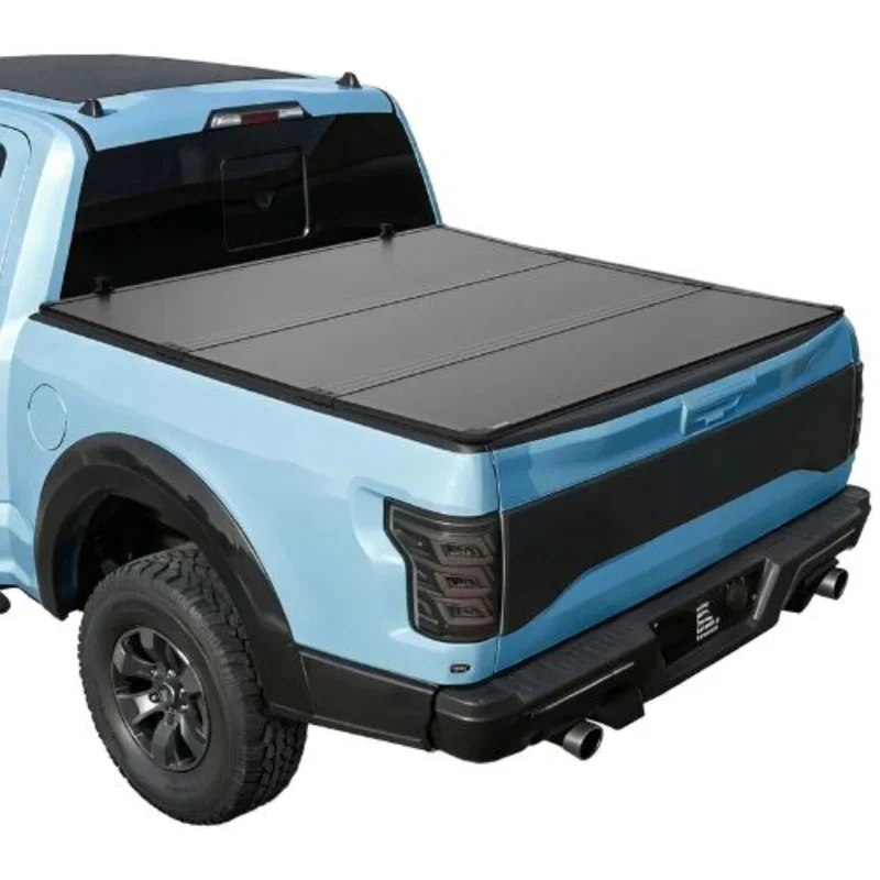 Hard TriFold Tonneau Cover for 20162025 Toyota Tacoma 5ft Bed (with OE Track System)
