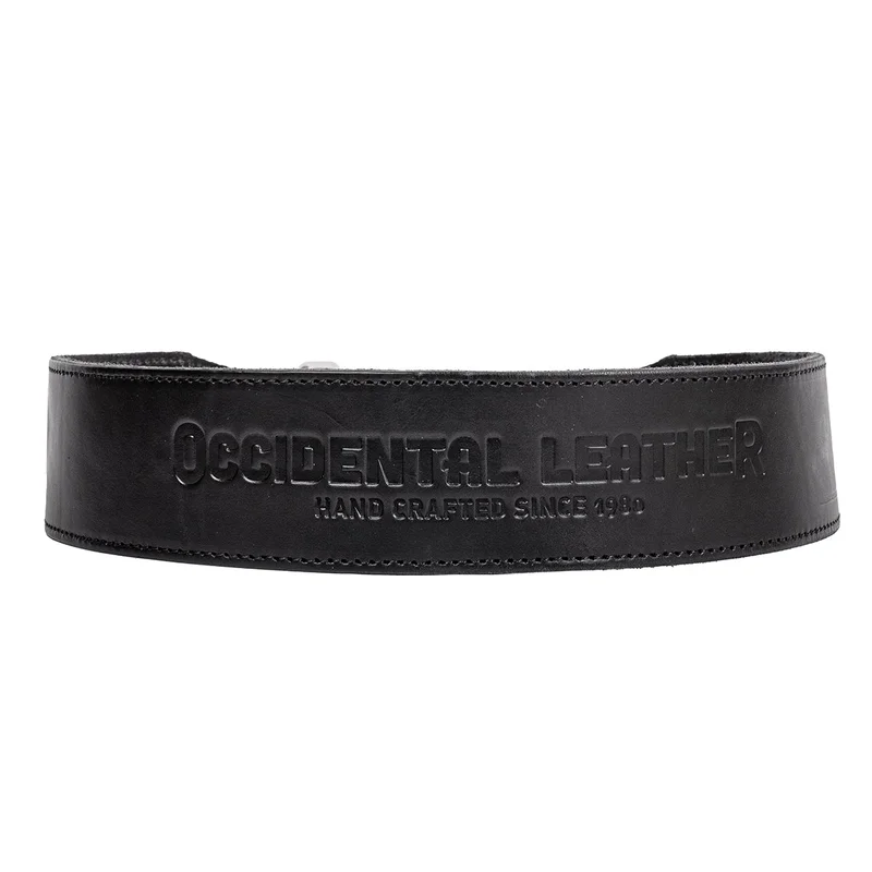 HD 3" Ranger Leather Work Belt OxyBlack