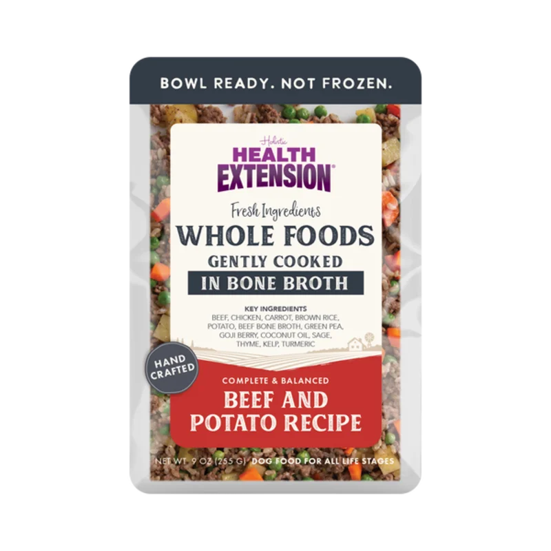 Health Extension Gently Cooked Beef and Potato Recipe for Dogs