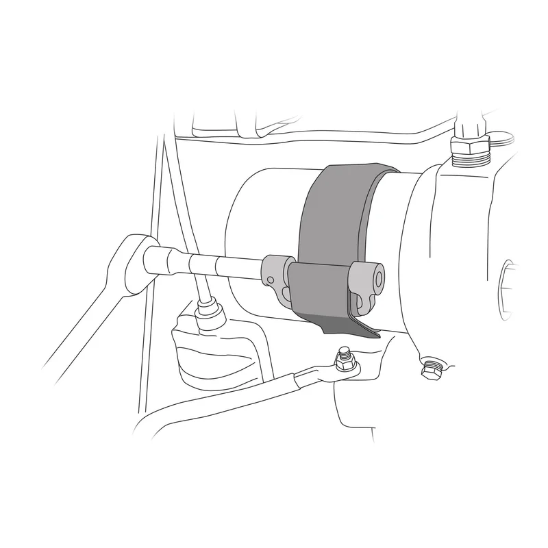Heavy-Duty Strap Wrench 6-1/2"