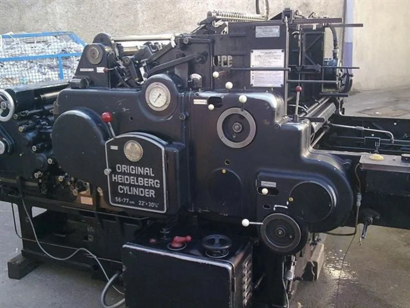 Heidelberg SBG Cylinder machine 56 x 77cm