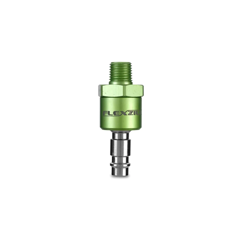 High Flow Ball-Swivel Air Plug 1/4" x 1/4" MNPT