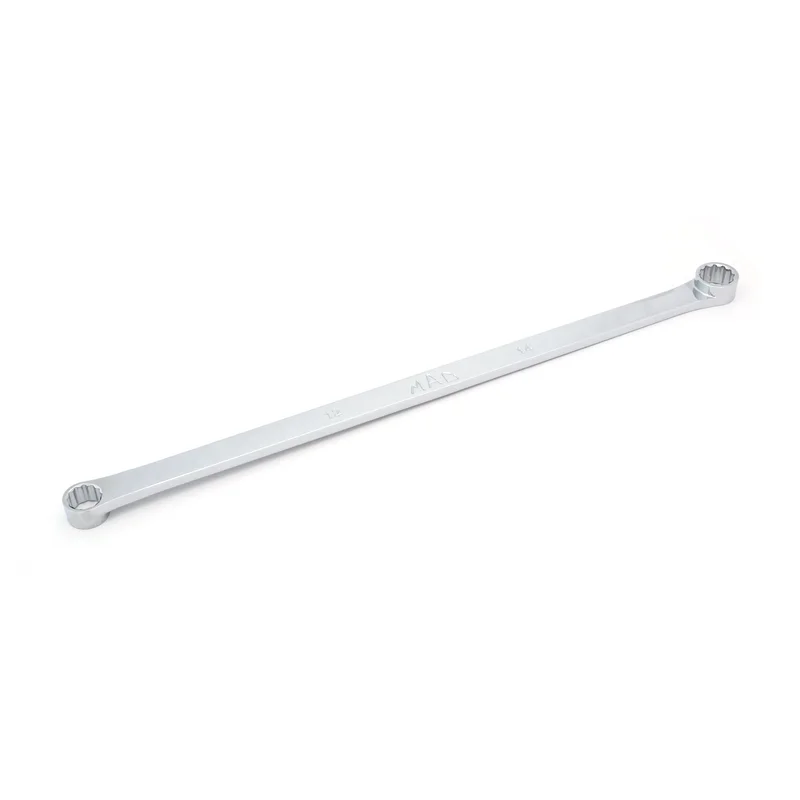 High-Performance Long Double-Box Wrench 12mm x 14mm - 12-PT.