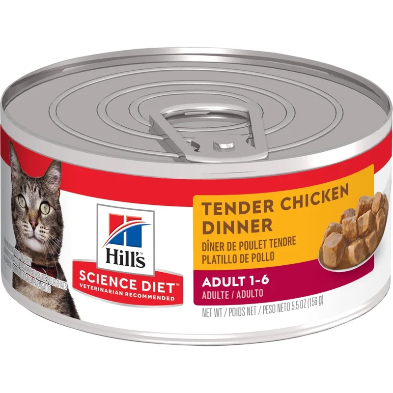 Hill's Science Diet Adult Tender Chicken Dinner cat food