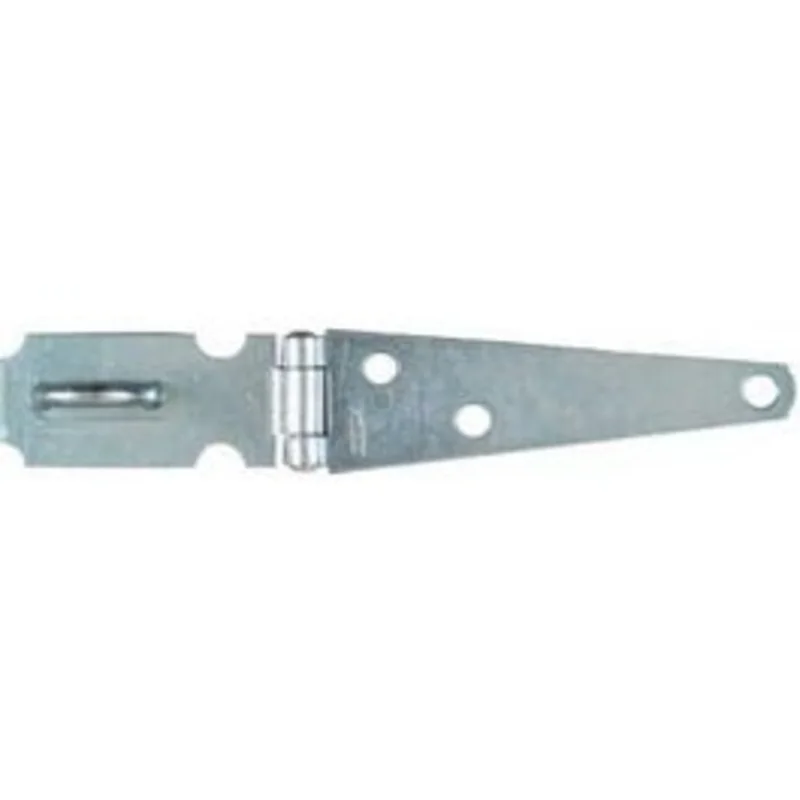 Hinge Hasp, Zinc, 4-In.