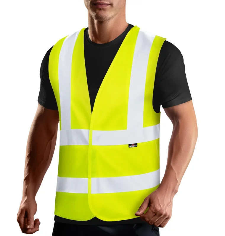 HiVis Vest Reflective Safety Vest - 60 PACK