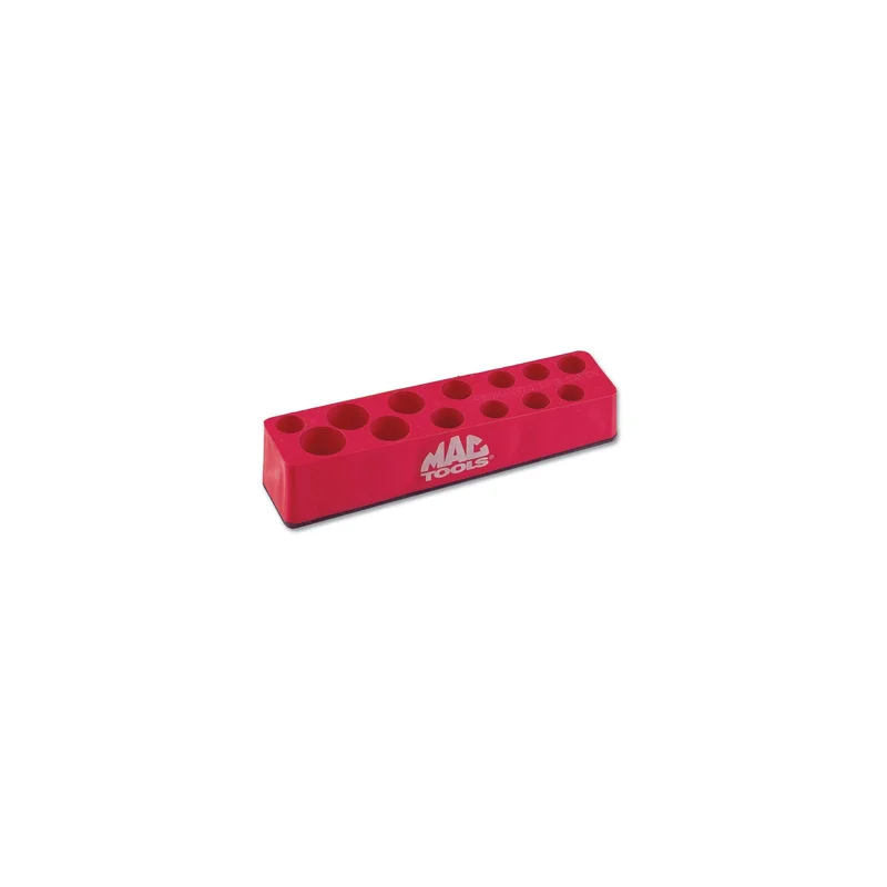Holder - 3/8" Deep - Magnetic Socket Holder - Red