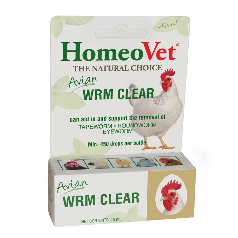 HomeoVet Avian Worm Clear Dewormer