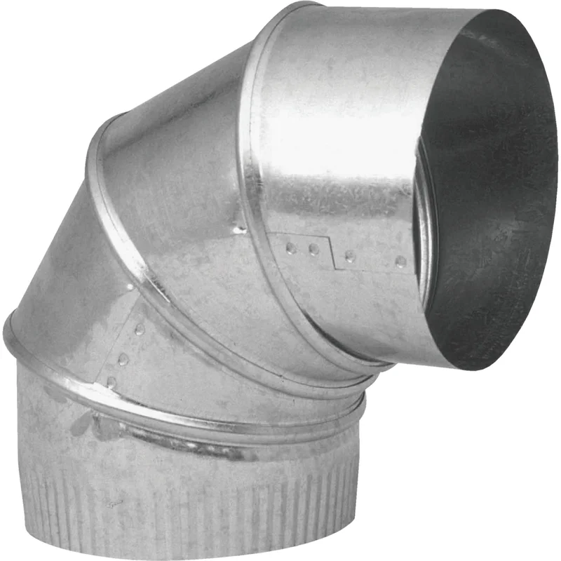 Imperial 24 Ga. 9 In. Galvanized Adjustable Elbow