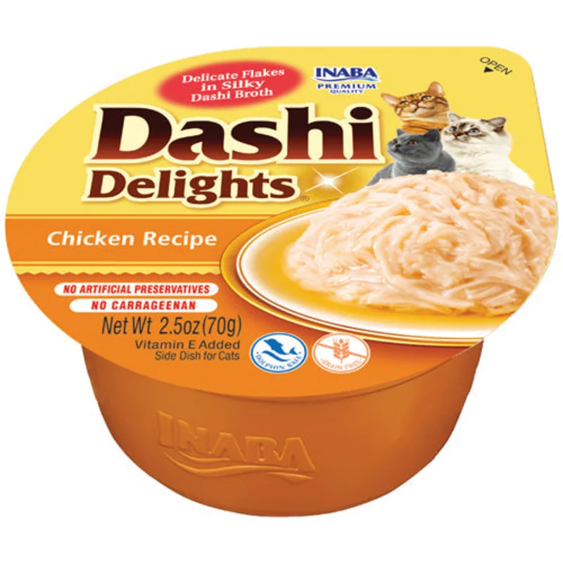 Inaba Dashi Delights Chicken Recipe Cat Treats