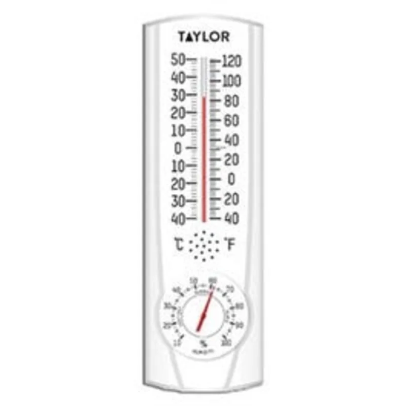 Indoor/Outdoor Thermometer/Hygrometer, 9-In.