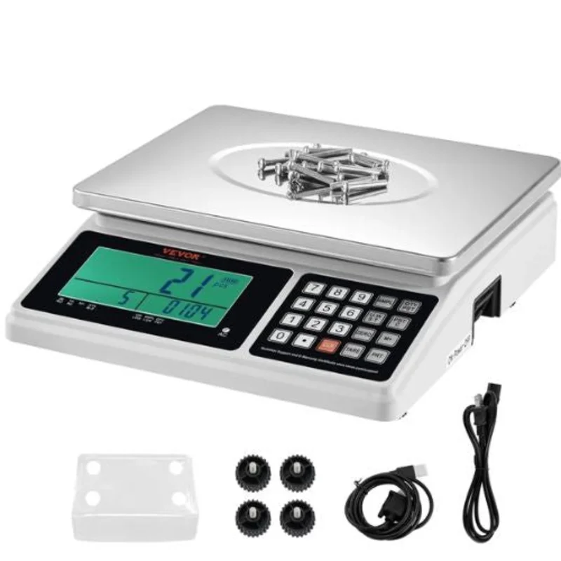 Industrial Counting Scale Digital Scale for Parts and Coins Electronic Gram Scale Inventory Counting Scale Kitchen Jewelry Scale