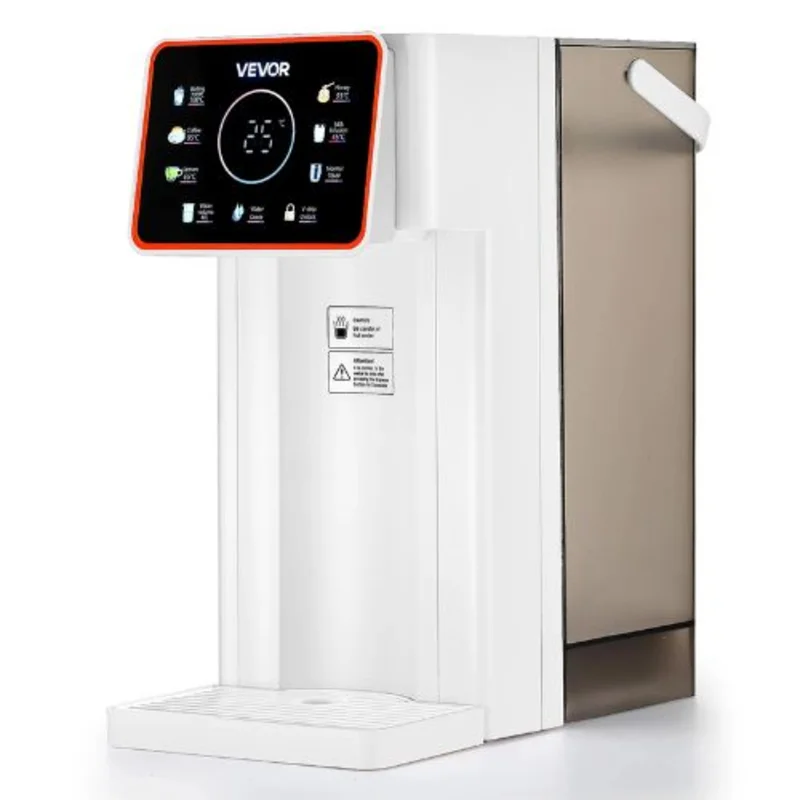 Instant Hot Water Dispenser Countertop with 6 Temperatures & 7 Water Volumes 101oz Removable Tank Quick Heating Touchscreen & Child Lock
