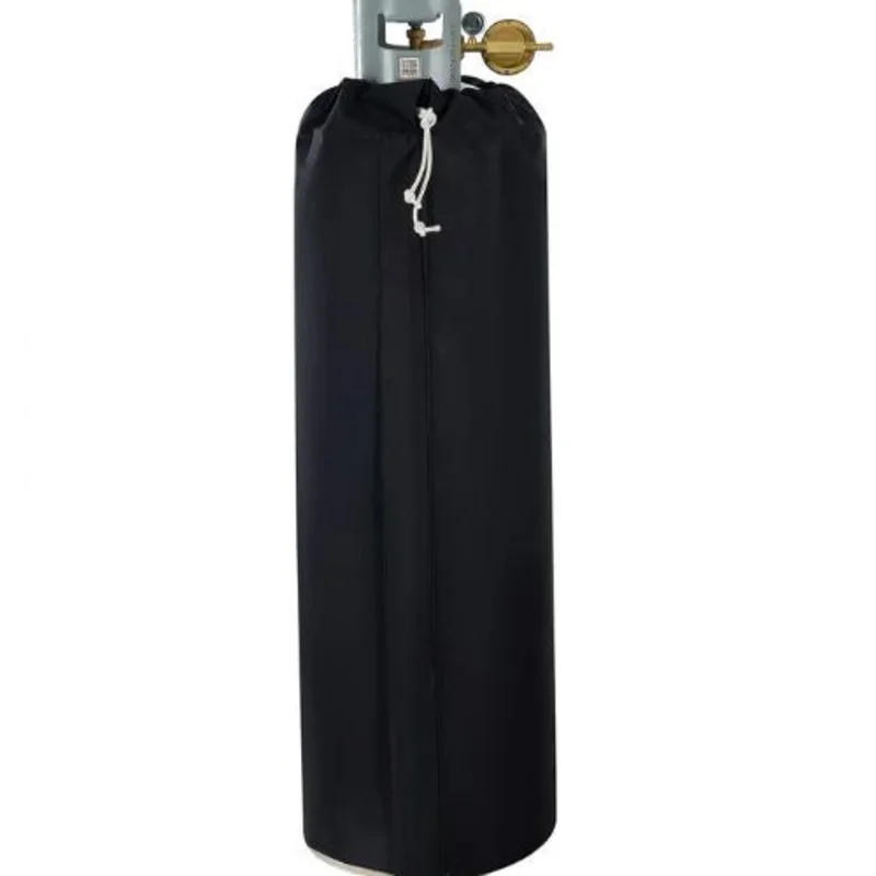 Insulated Band Style Gas Cylinder Warmer Fits 100 lbs Gas Tanks 280W Propane Heater Fixed Internal Thermostat Max Temp 90 Durable Waterproof Oxford Fabric