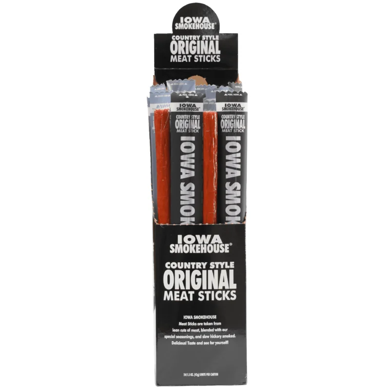 Iowa Smokehouse Country Style Meat Sticks Original