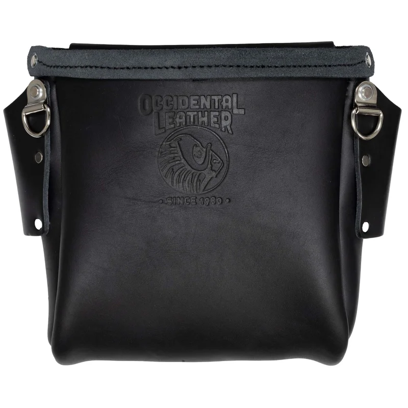 Iron Workers Leather Bolt Bag OxyBlack