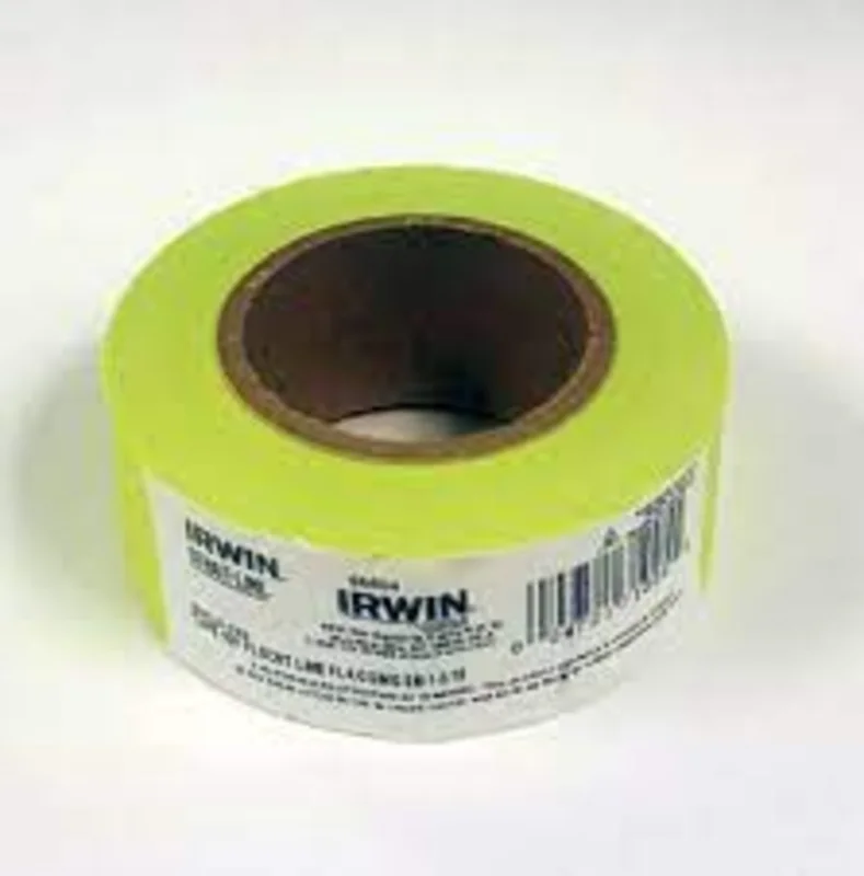 Irwin Flagging Tapes 150 L ft. x 1-3/16 W in. Lime