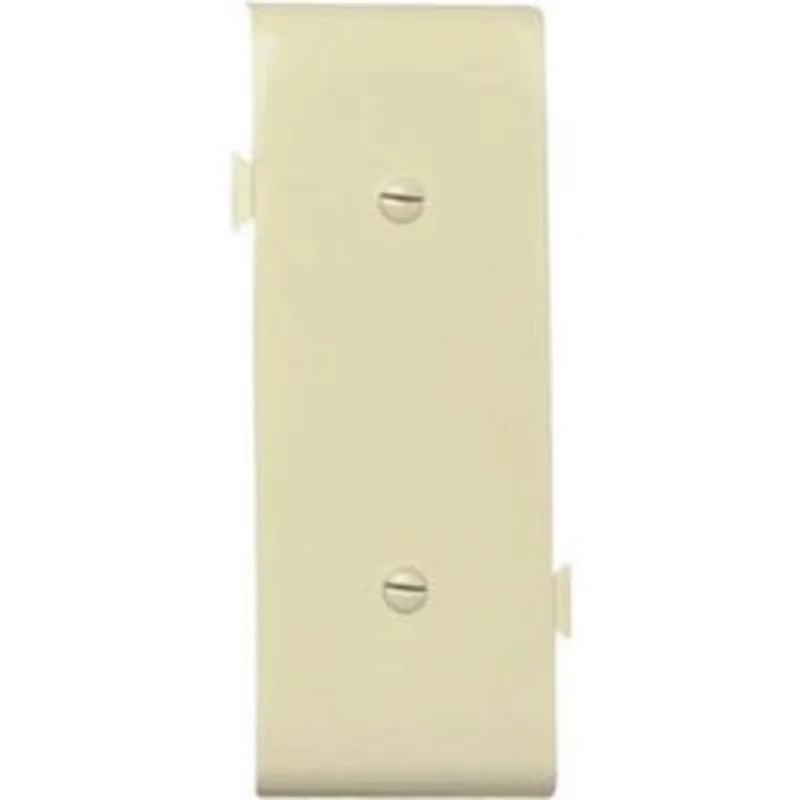 Ivory Blank Center Sectional Nylon Wall Plate