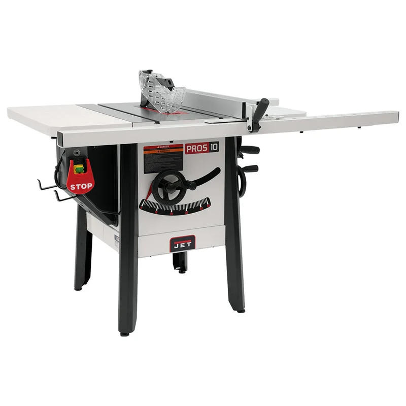 JET JPS-10 ProShop 1.75HP 10" Table Saw w/Steel Wings (30" Rip)