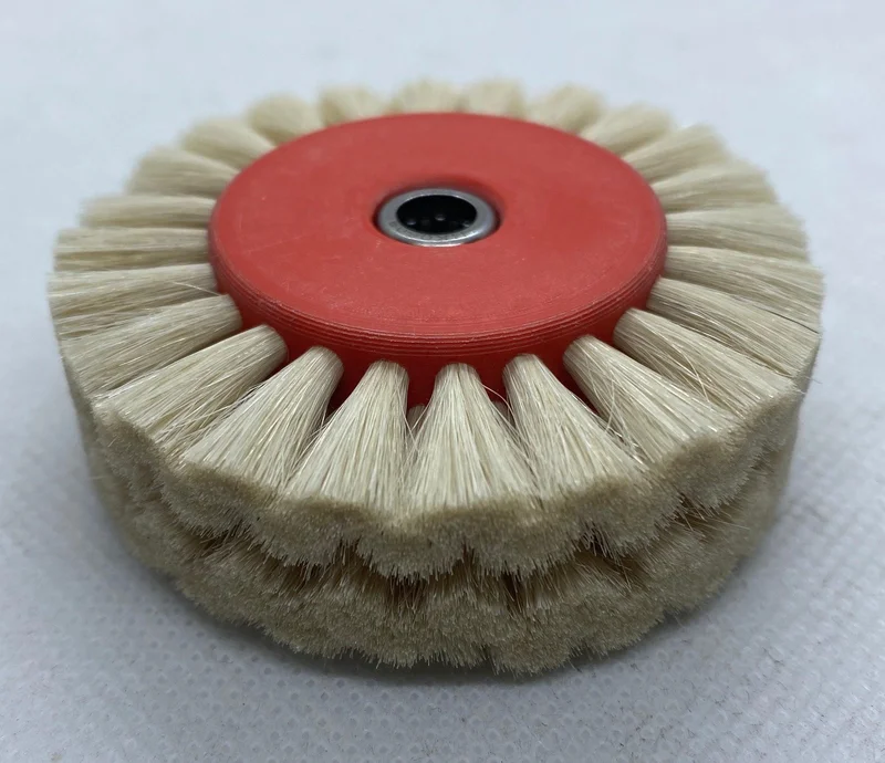 KBA Replacement Large Brush Feeder Wheel - White