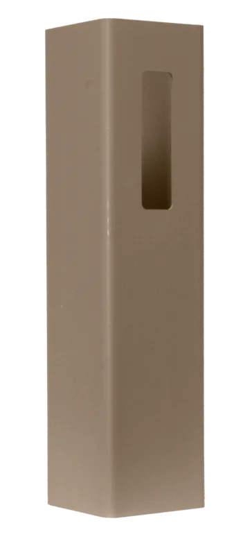 Khaki End Post 5" x 5" x 8' For Vinyl Fences