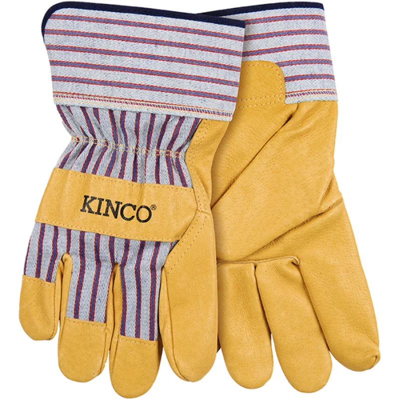 Kinco 1917 Premium Grain Pigskin Palm with Safety Cuff
