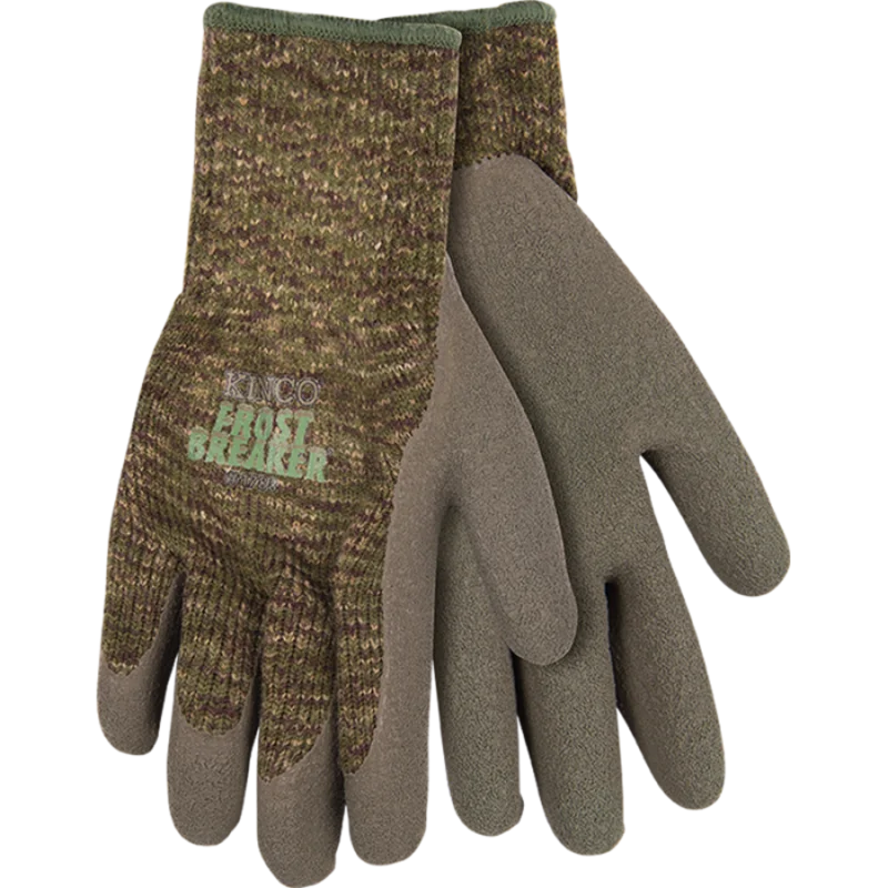 Kinco Frost Breaker Camo Thermal Knit Shell & Latex Palm