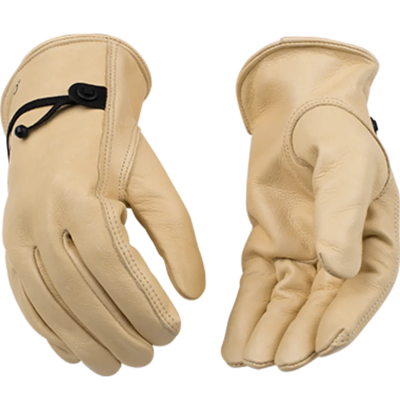 Kinco Grain Cowhide Driver With Pull-Strap Extra Large