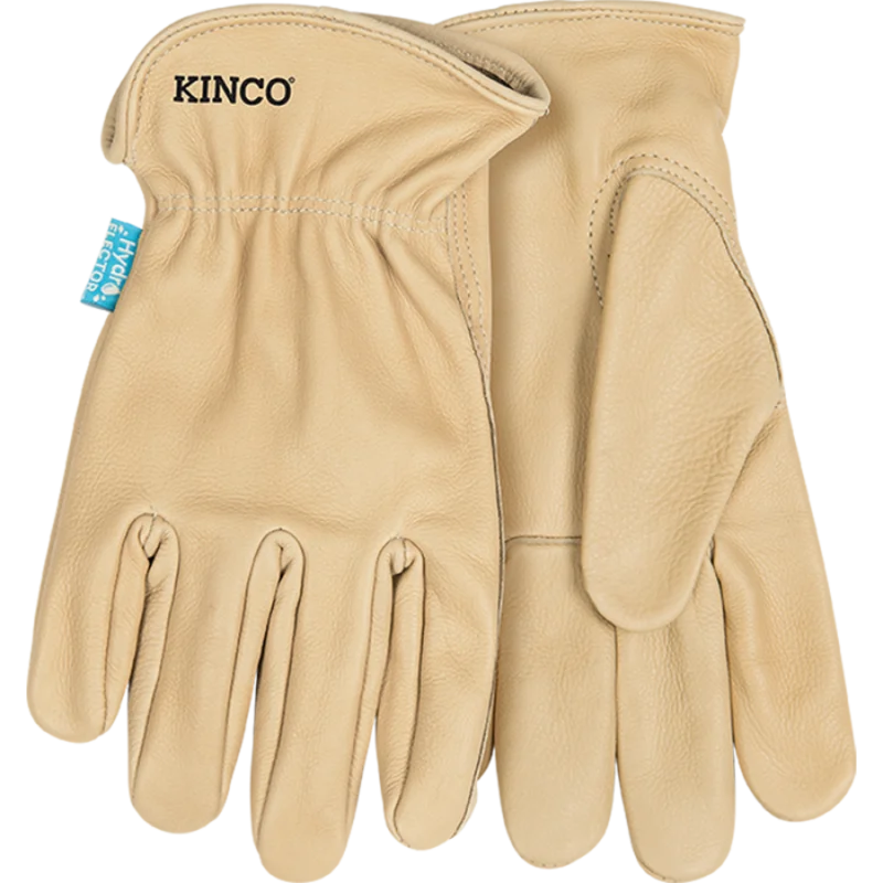 Kinco Hydroflector Water-Resistant Premium Grain Cowhide Driver Glove