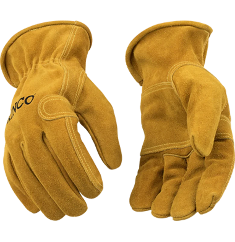Kinco Suede Cowhide Driver With Palm Patch Large