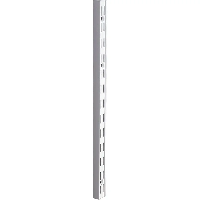 Knape & Vogt 82 Series 39 In. Titanium Steel Heavy-Duty Double-Slot Shelf Standard
